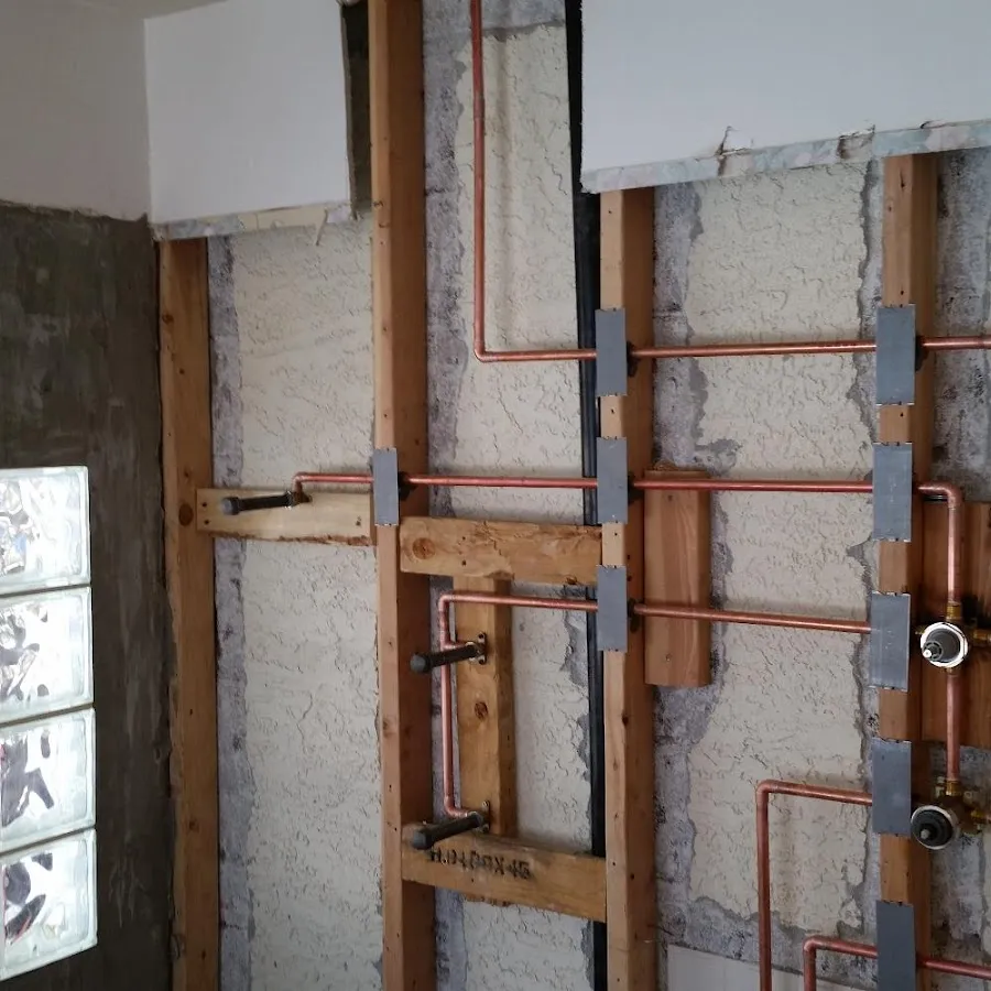 Copper pipe installation for Repiping in Algoma